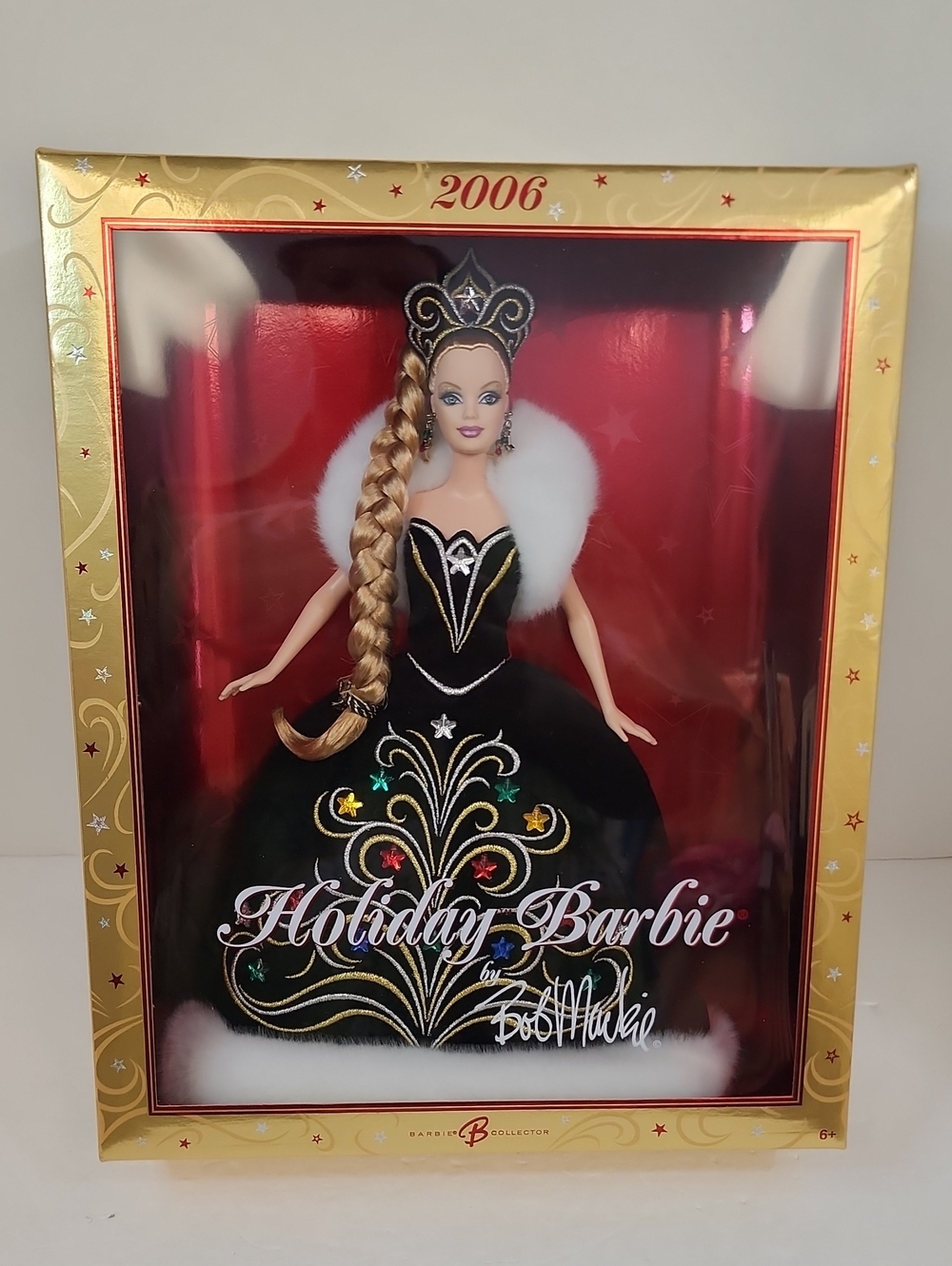 Bob Mackie Holiday Barbie Doll 2006 Collector Edition Blonde Mattel NRFB